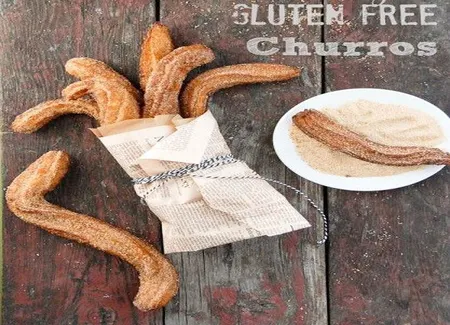 Churros sauce chocolat sans gluten