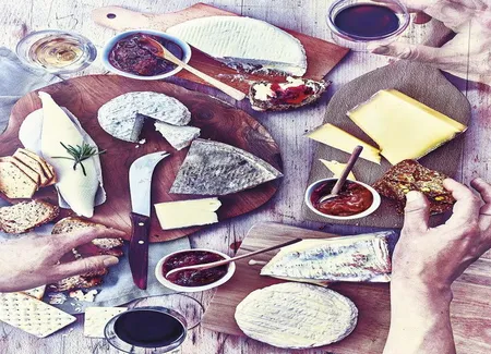Chutney d'abricot à servir avec un comté