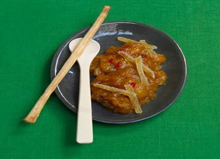 Chutney de mangue aux deux gingembres