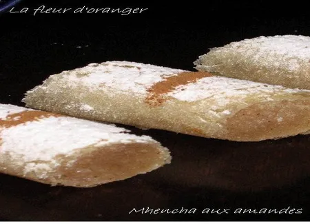 Cigares marocains aux amandes