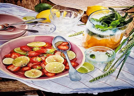 Citronnade à la menthe
