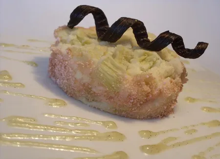 Clafoutis à la rhubarbe