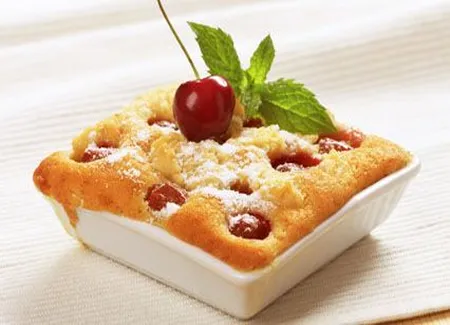 Clafoutis aux cerises et au rhum