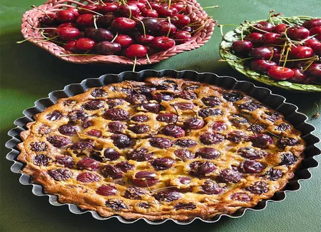 Clafoutis aux cerises noires et amarena