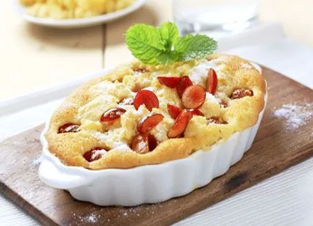 Clafoutis aux cerises simple