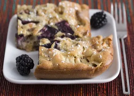 Clafoutis aux mûres
