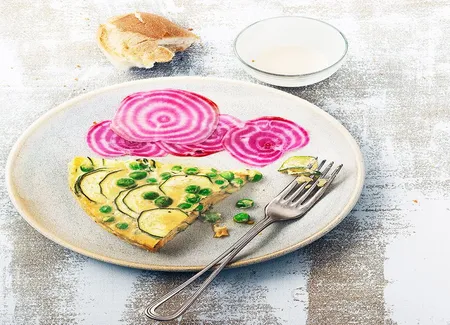 Clafoutis de légumes au lait d'épeautre