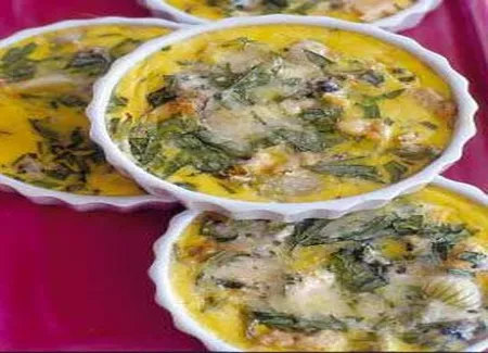 Clafoutis de poulet à l'estragon