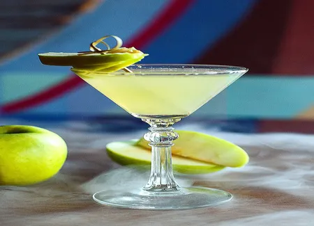 Cocktail vodka tarte tatin