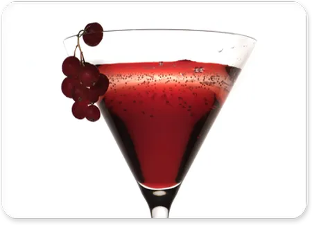 Cocktail rosé au vermouth