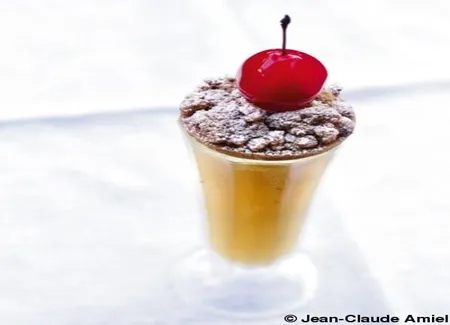 Cocktail streusel-orange