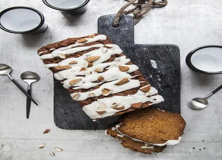 Coco carrot cake sans gluten