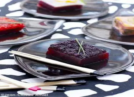 Coco sushis de betterave et avruga