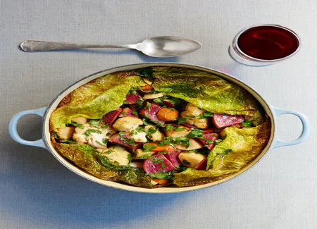 Cocotte de légumes aux choux