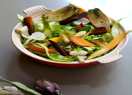 Cocotte de légumes du printemps