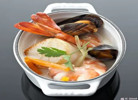 Cocotte de noix de saint-jacques