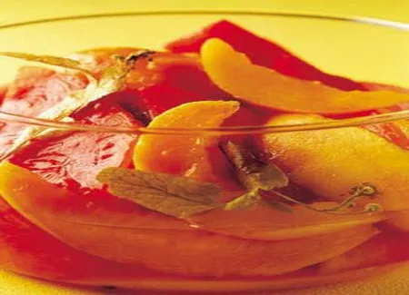 Compotée de melon et pastèque