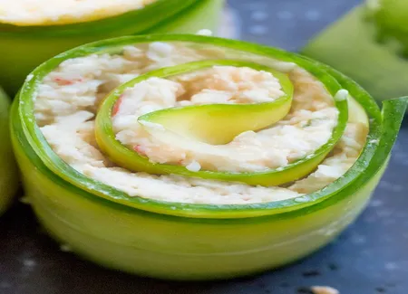Concombre au thon