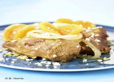 Confit d'agneau aux abricots moelleux