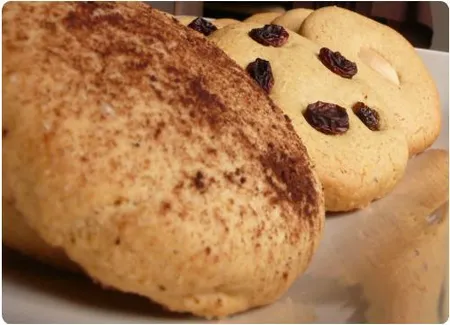 Cookies à la purée d'amande et huile d'olive