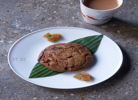 Cookies au gingembre confit