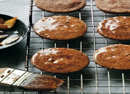 Cookies au miel et aux noisettes