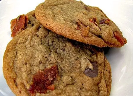 Cookies chocolat-bacon