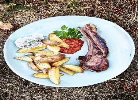 Côtelettes d'agneau grillées libanaises