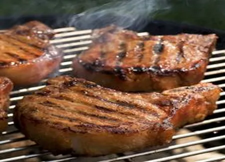 Côtelettes de porc à l'érable bbq
