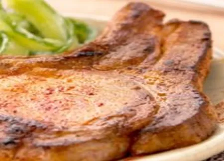 Côtelettes de porc au four