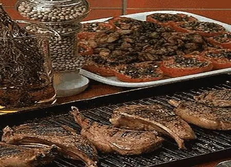 Côtes d'agneau à la provençale