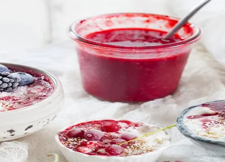 Coulis de framboise thermomix