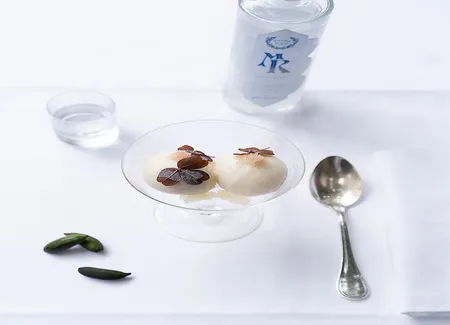 Coupe colonel à la vodka