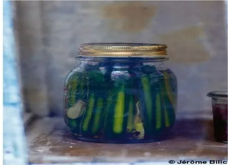 Courgettes au vinaigre