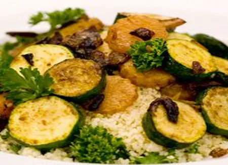 Couscous aux deux courges