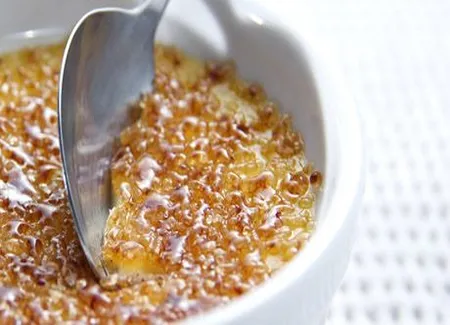 Crème brûlée au foie gras
