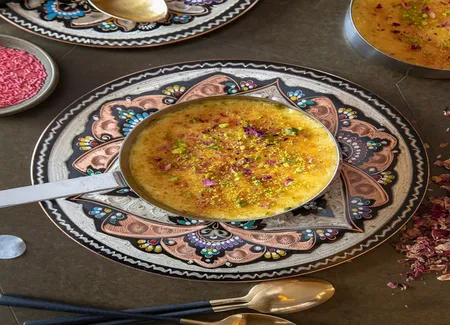 Crème brûlée à la rose