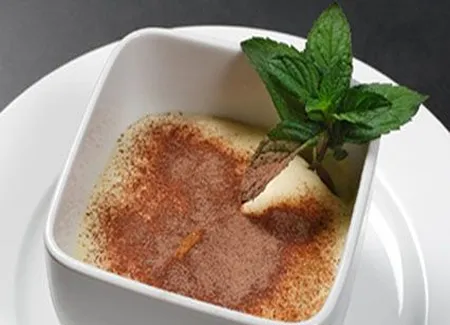 Crème brûlée au café