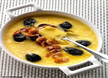Crème brûlée pastis-olives