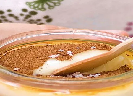 Crème cannelle et fleur de sel