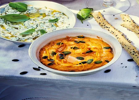 Crème de carotte à l'orange