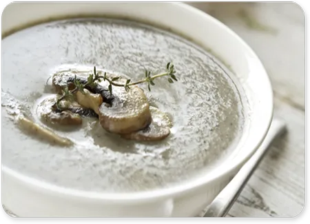Crème de champignons