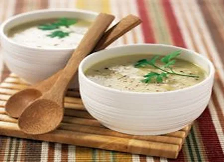 Crème de chou-fleur au cheddar