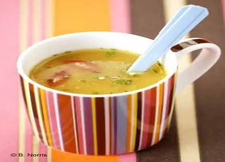 Crème de lentilles corail