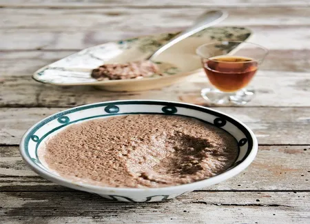 Crème dessert aux noix