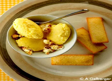 Crème glacée au maïs