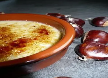 Crèmes brûlées à la châtaigne