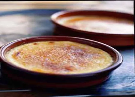 Crèmes brulées au parmigiano
