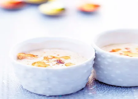 Crèmes thaïes saumon-coco