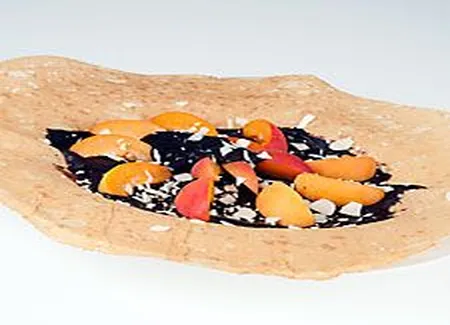 Crêpe chocolat et abricot